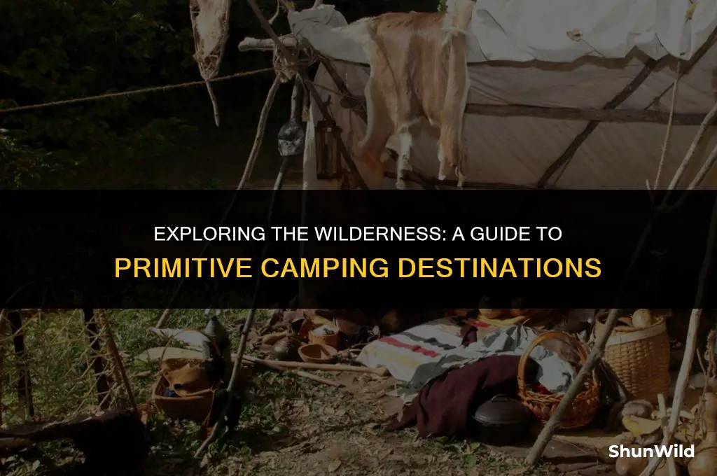 where to go primitive camping