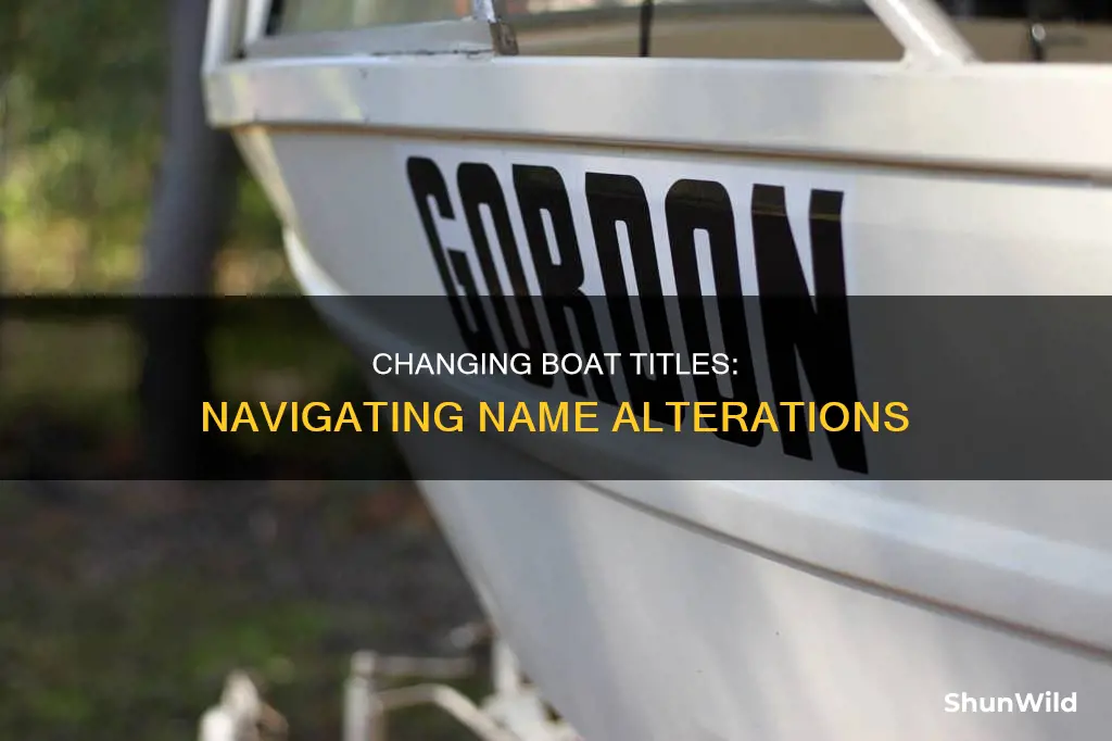 where to go to change names on boat title