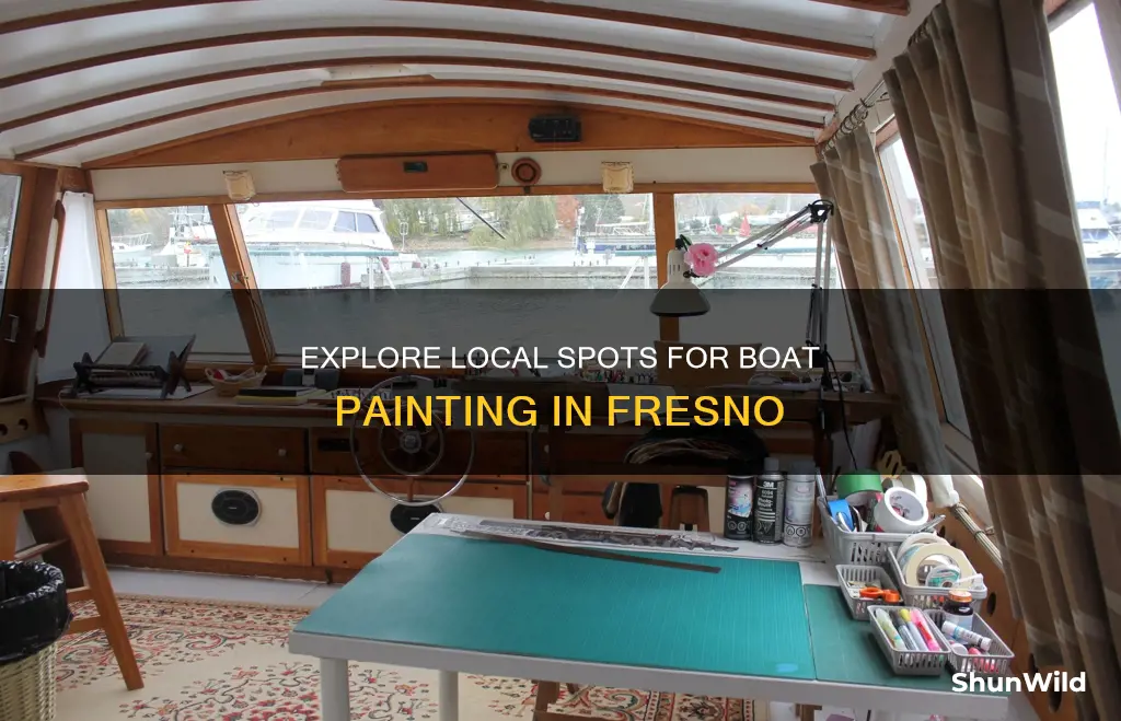 where to go to paint a boat in fresno