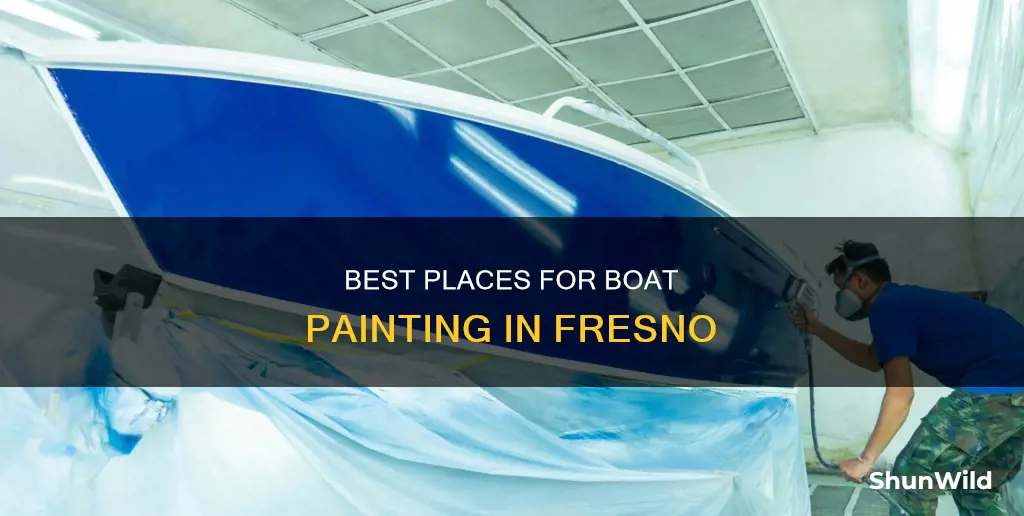 where to go to paint a boat in fresno