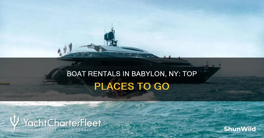 where to go to rent a boat in babylon ny