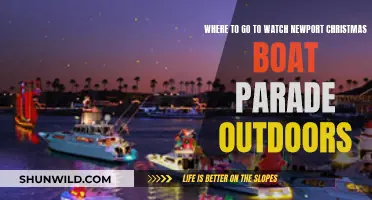 Best Outdoor Spots to View Newport's Christmas Boat Parade