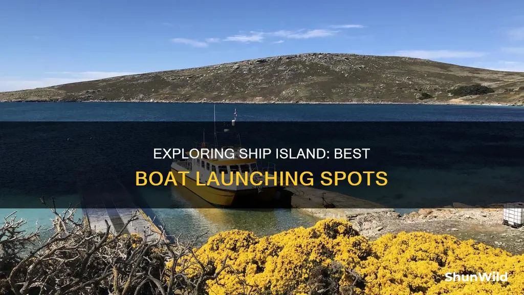 where to go when taking own boat to ship island