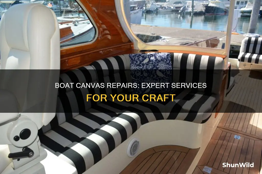 where to have boat canvas work