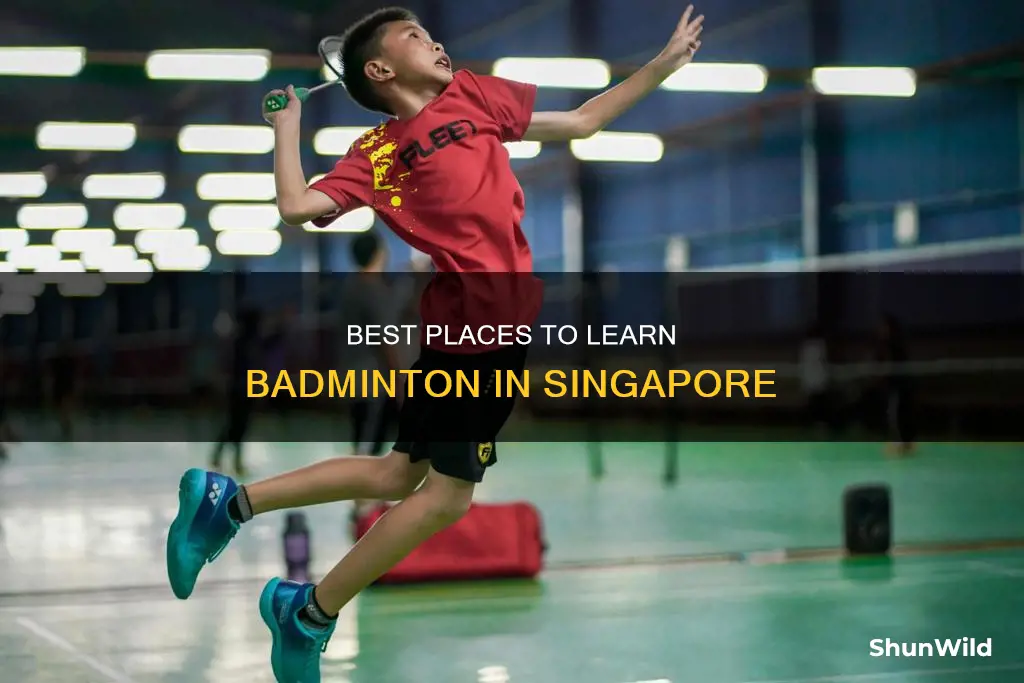 where to learn badminton in singapore