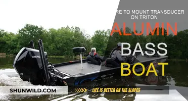 Best Transducer Mounting Spots for Aluminum Bass Boats