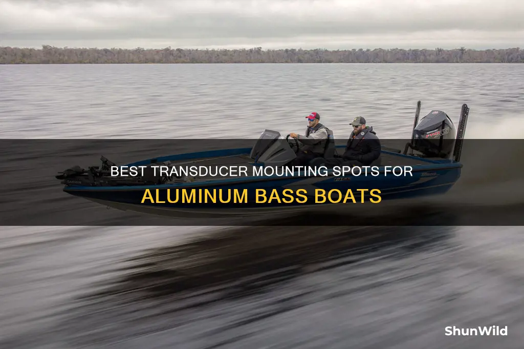 where to mount transducer on triton aluminum bass boat