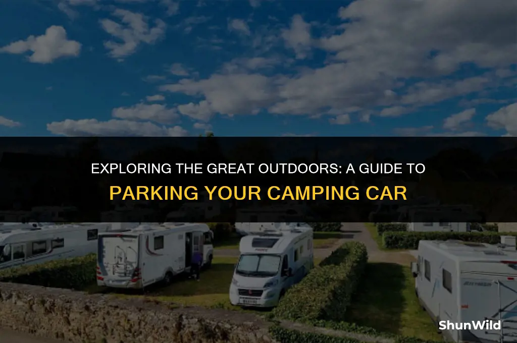 where to park camping car