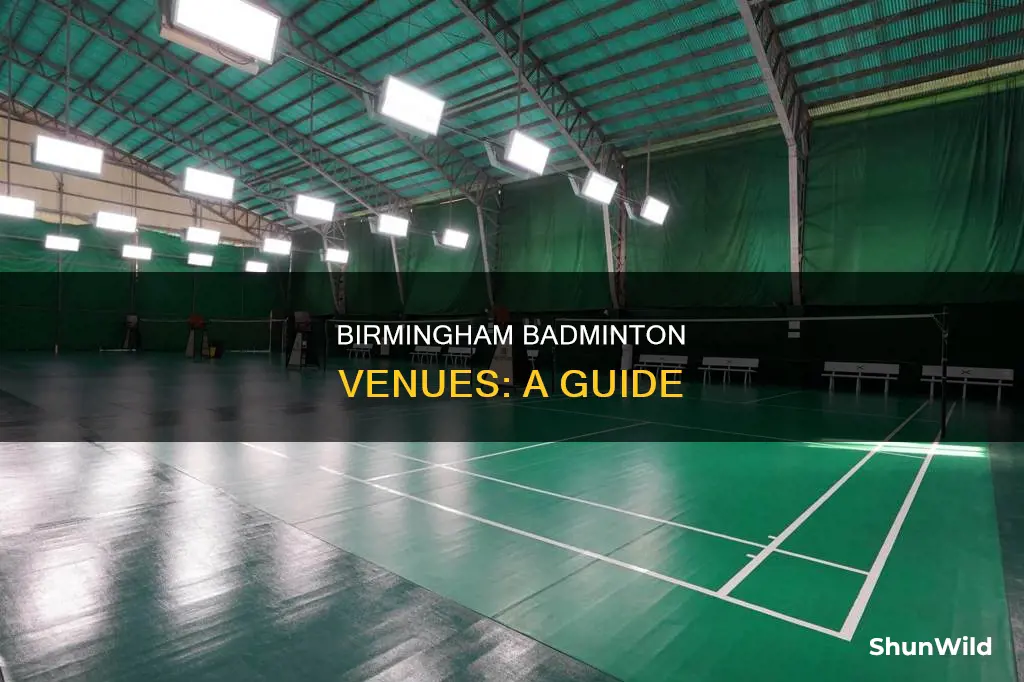 where to play badminton birmingham
