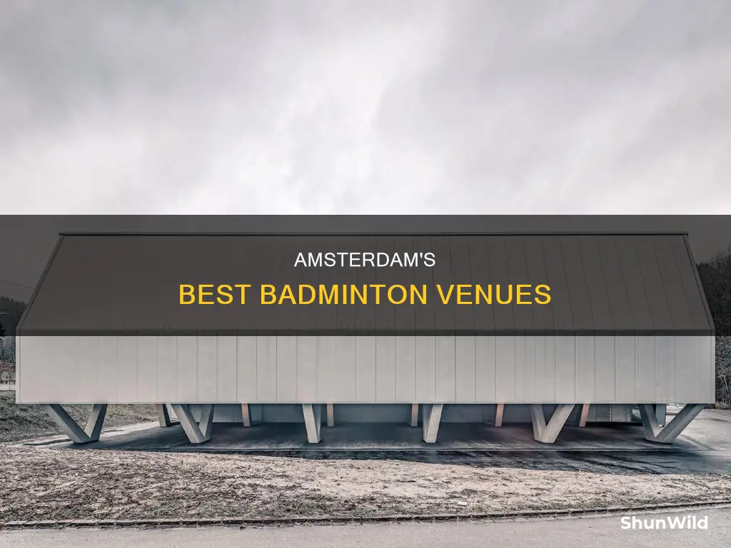 where to play badminton in amsterdam