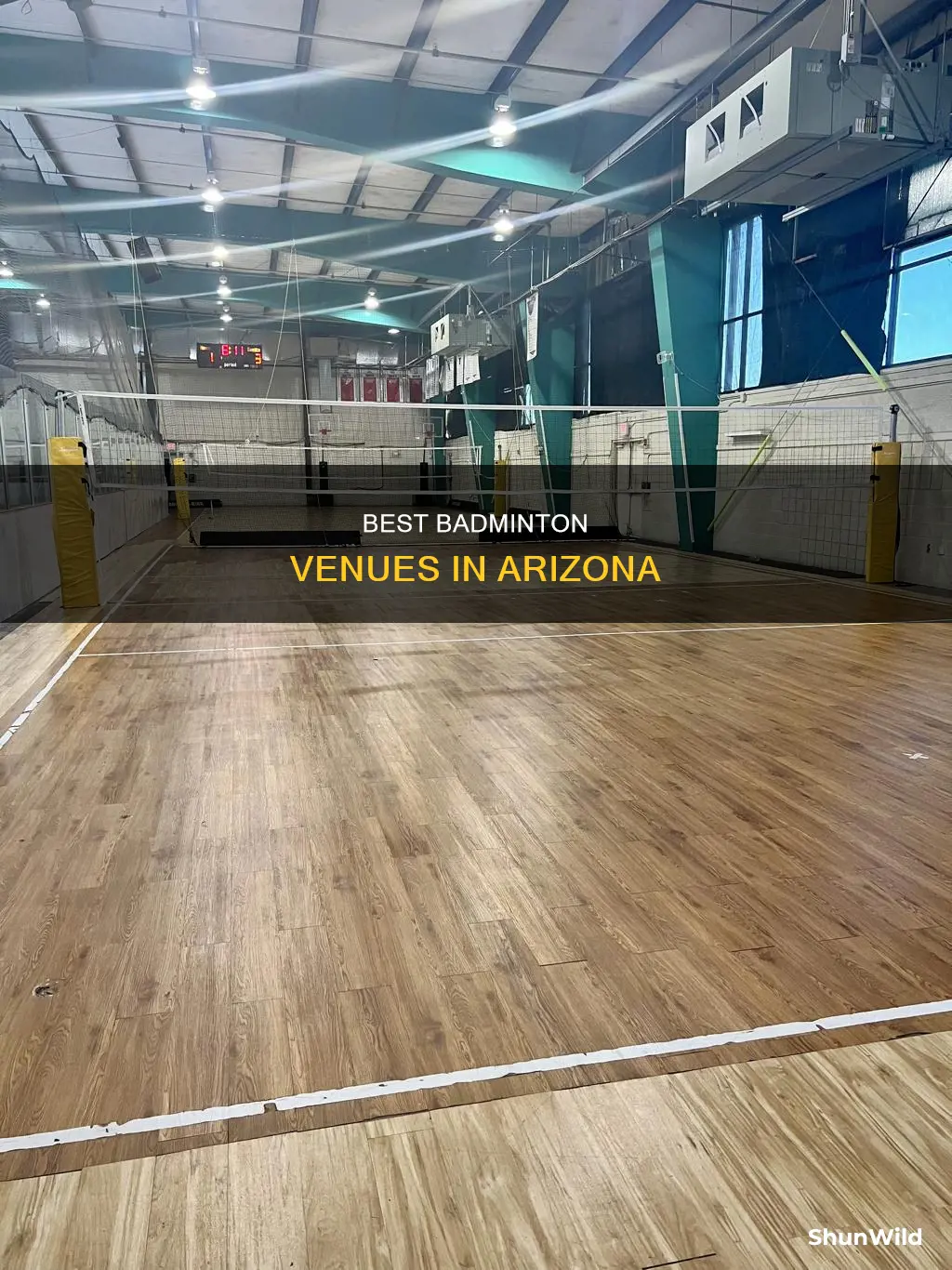 where to play badminton in arizona