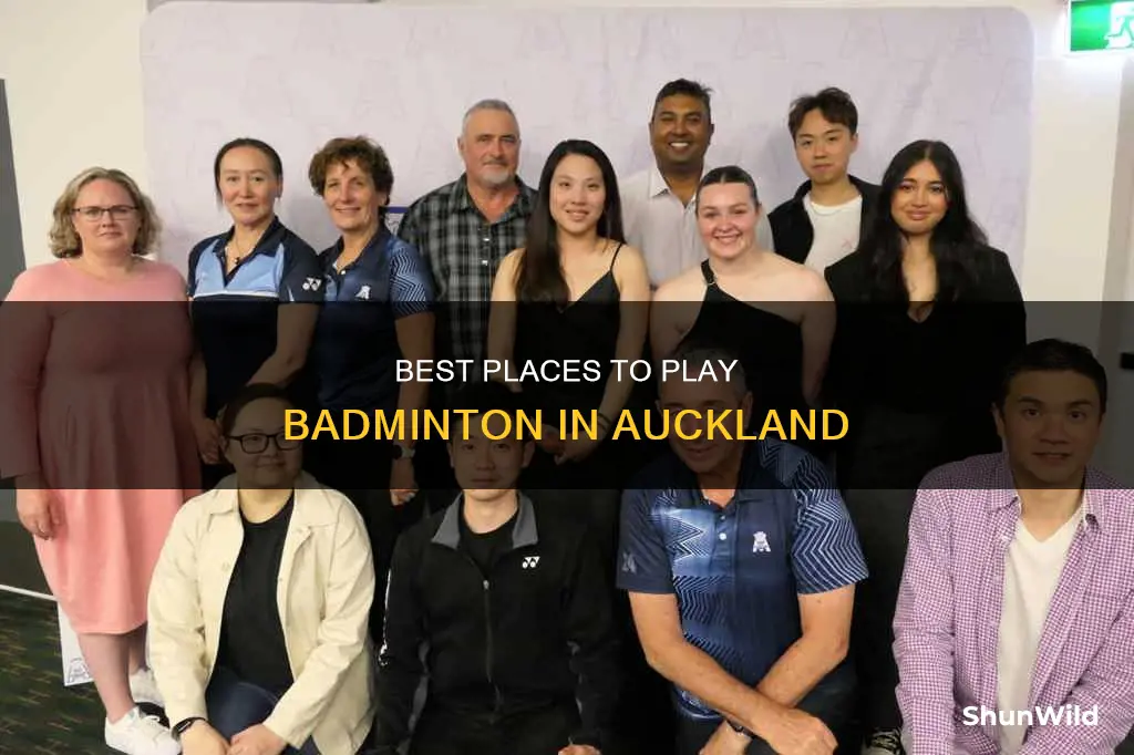 where to play badminton in auckland