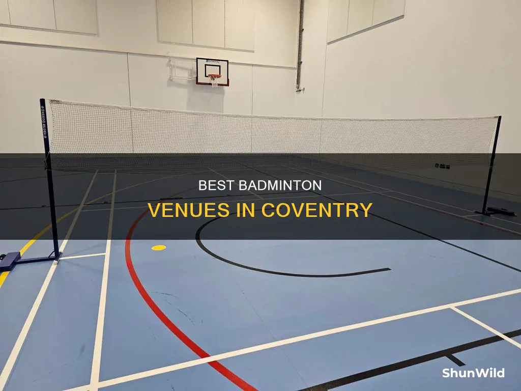 where to play badminton in coventry
