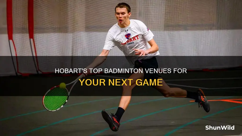 where to play badminton in hobart