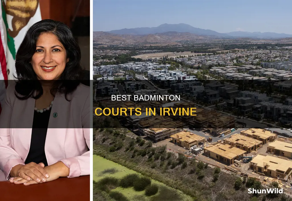 where to play badminton in irvine