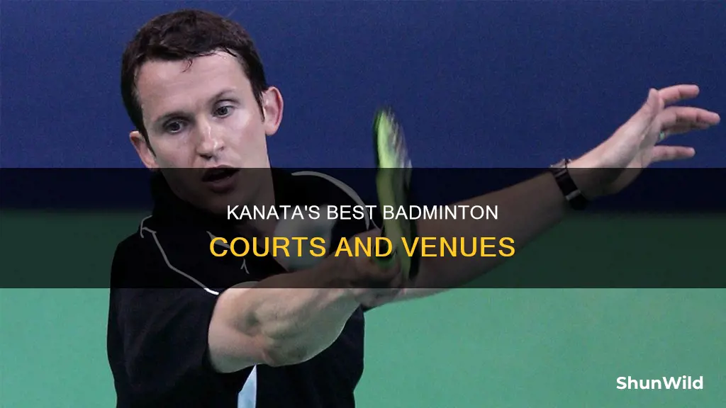 where to play badminton in kanata