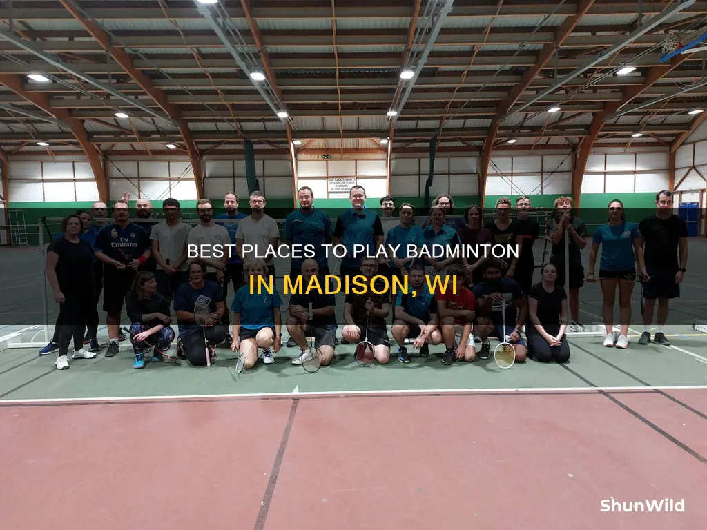 where to play badminton in madison wi