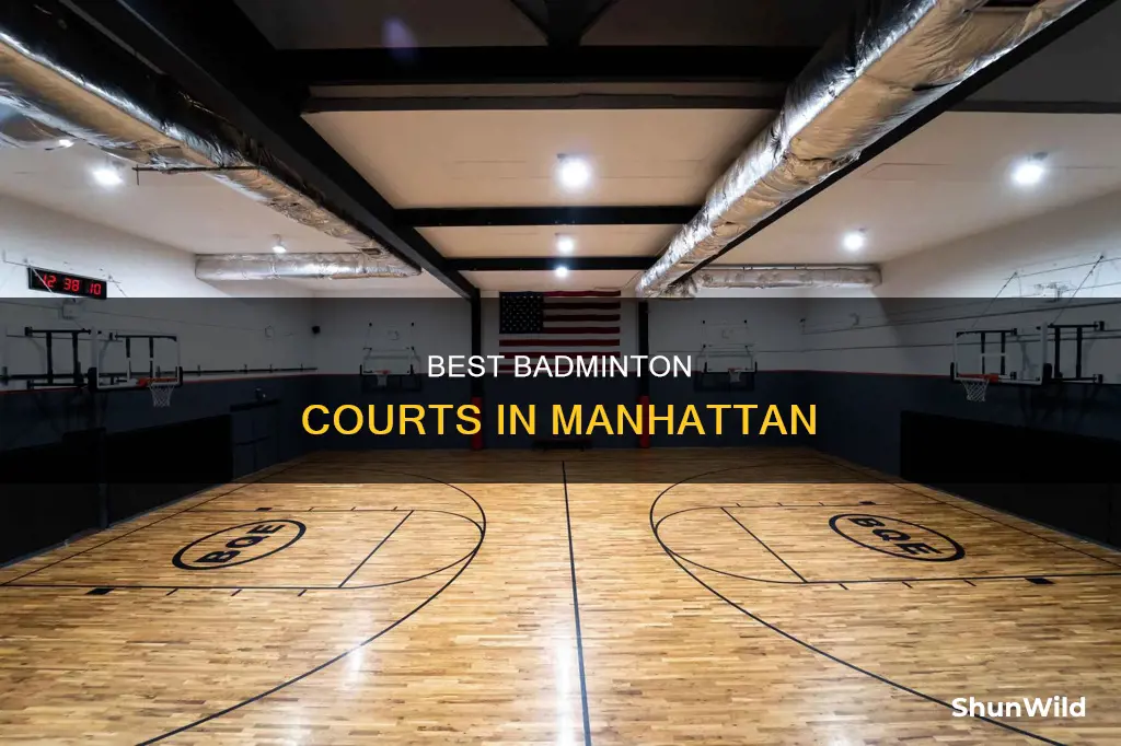 where to play badminton in manhattan