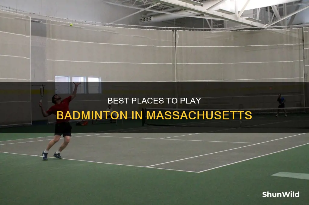 where to play badminton in massachusetts