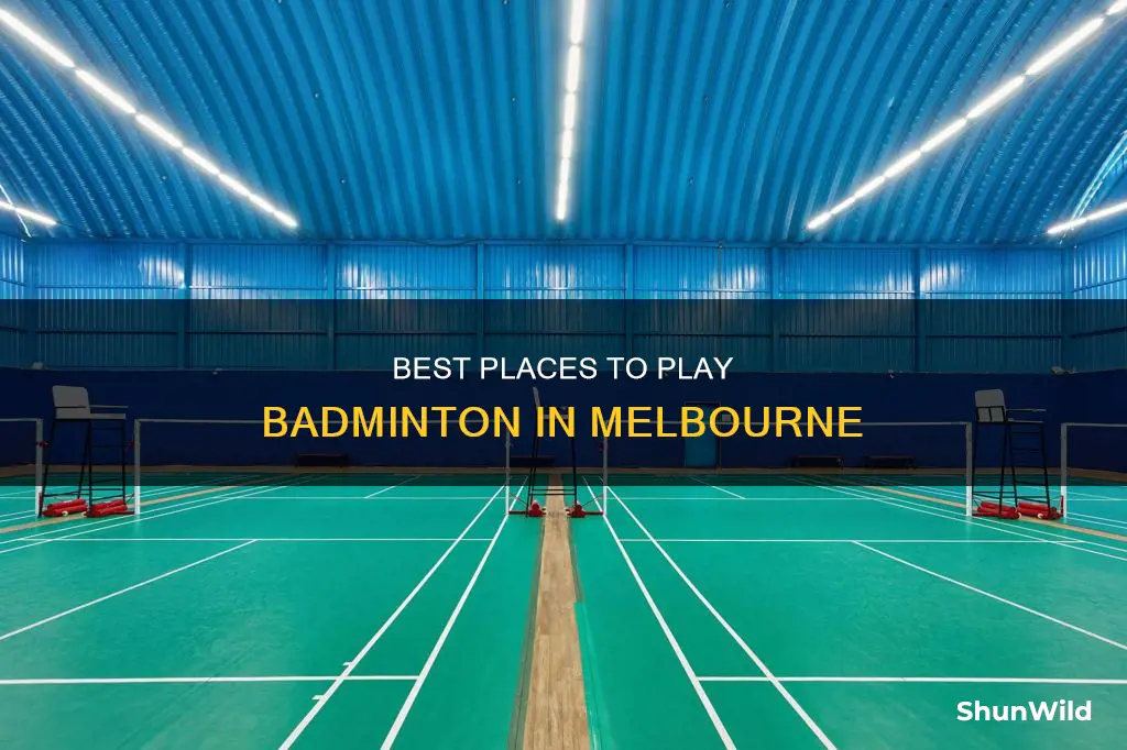 where to play badminton in melbourne
