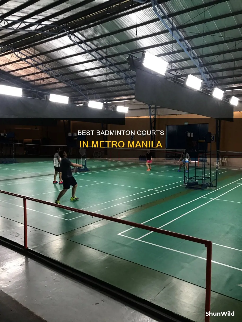 where to play badminton in metro manila