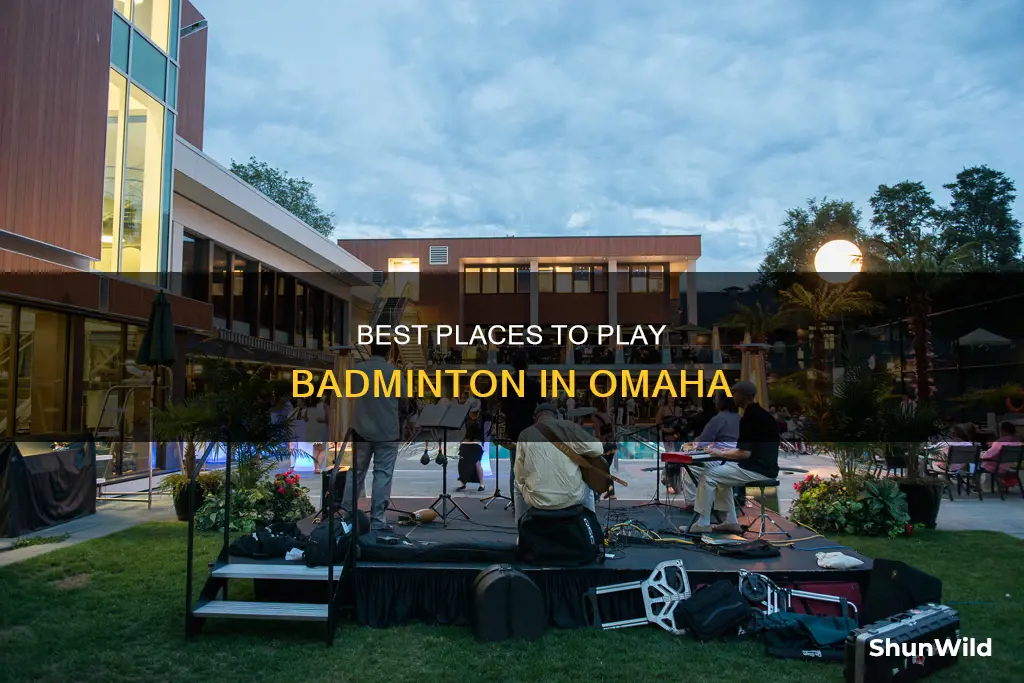 where to play badminton in omaha