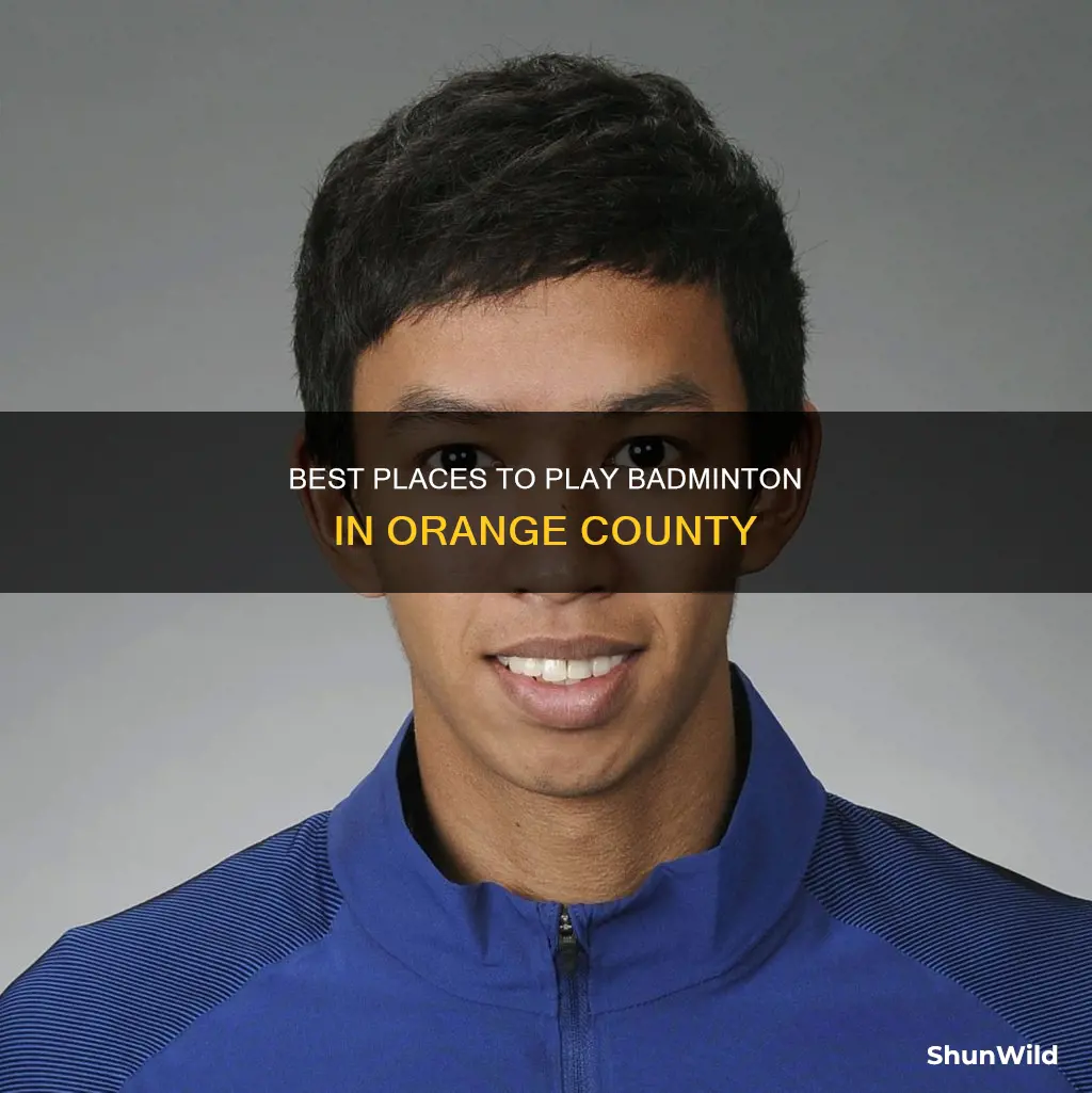 where to play badminton in orange county
