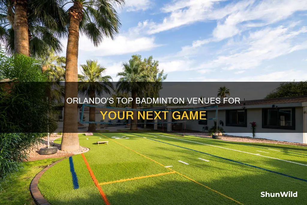 where to play badminton in orlando