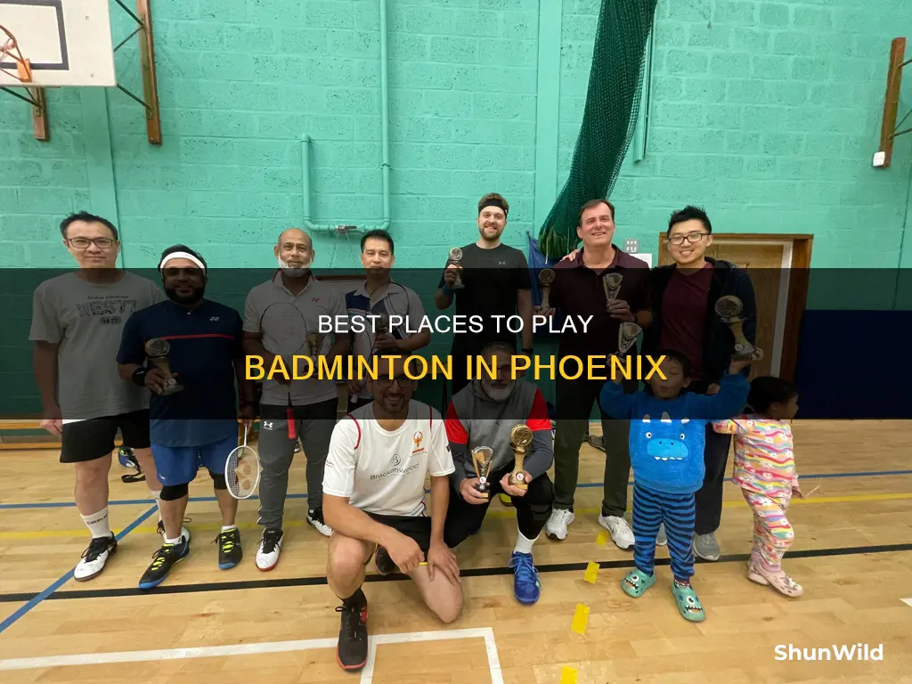 where to play badminton in phoenix