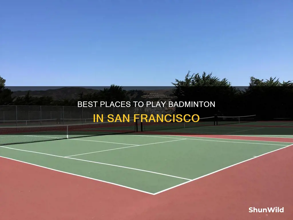 where to play badminton in san francisco
