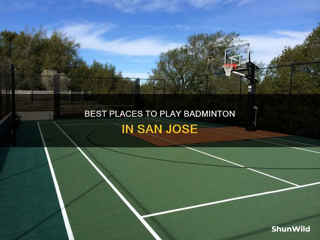 where to play badminton in san jose