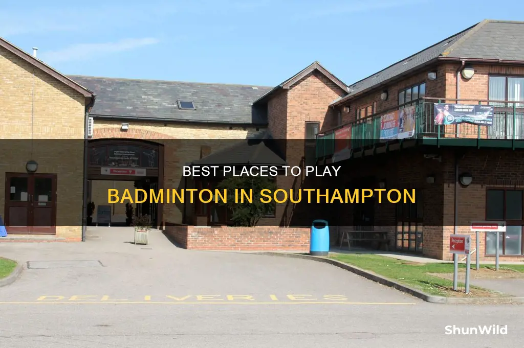 where to play badminton in southampton
