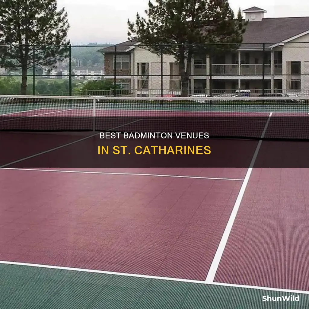 where to play badminton in st catharines