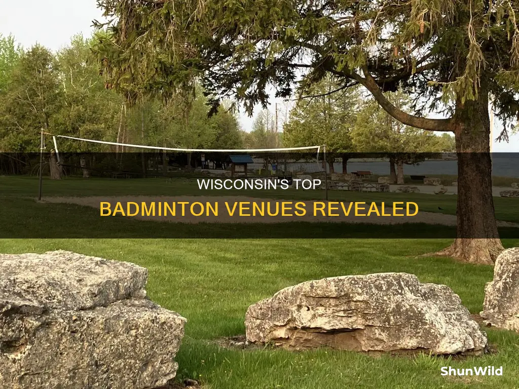 where to play badminton in wisconsin