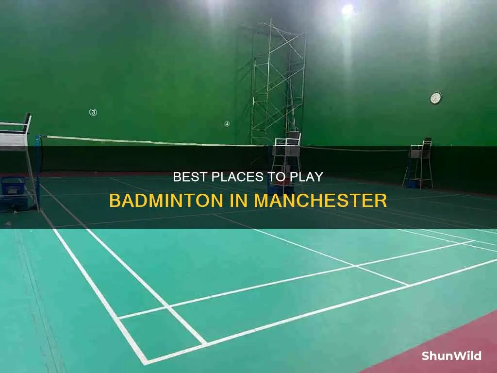 where to play badminton manchester