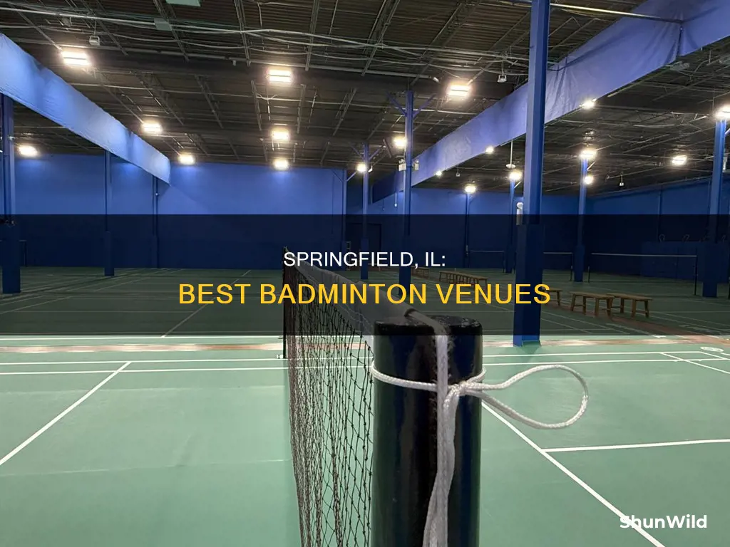 where to play badminton springfield il