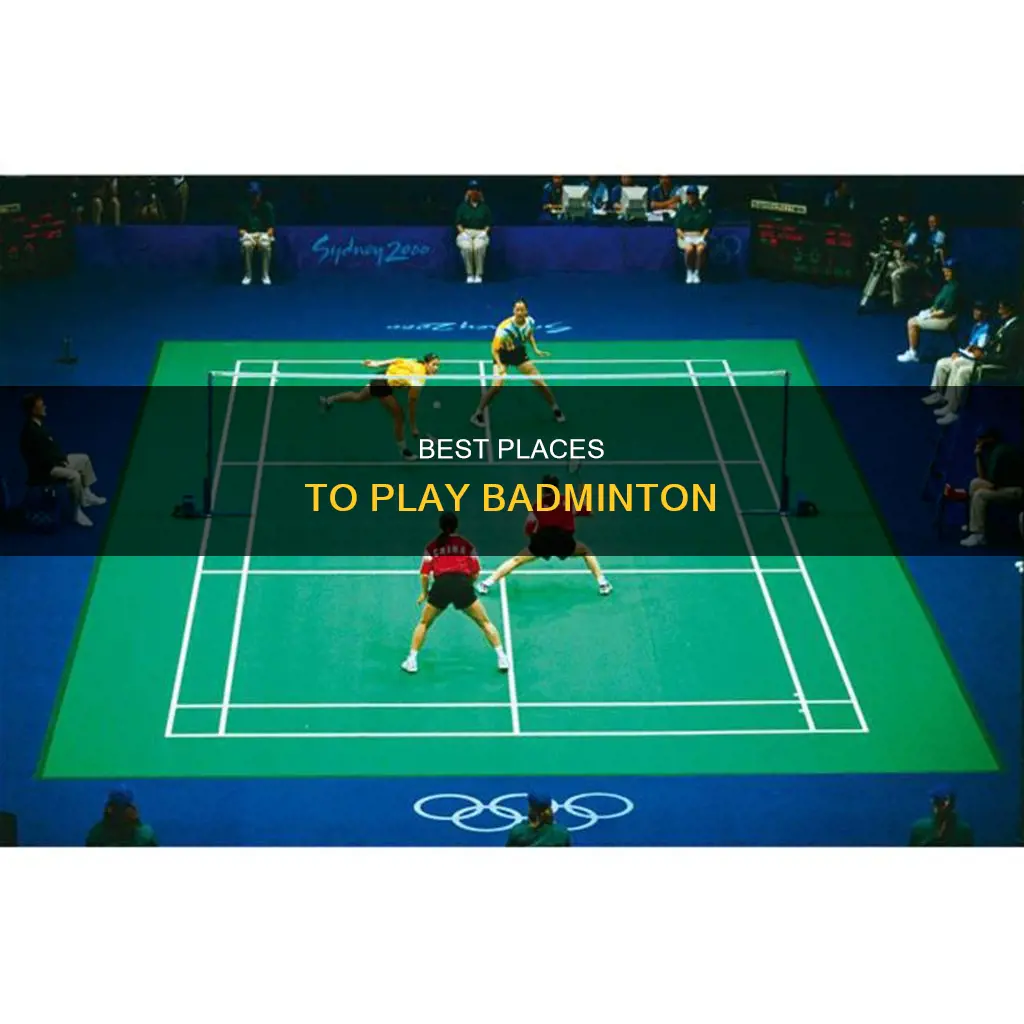 where to play badminton