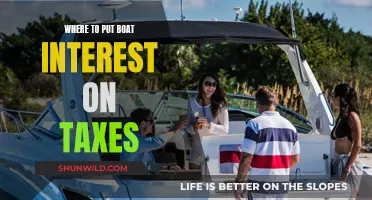 Boat Owners: Tax Declarations and Interest Expenses