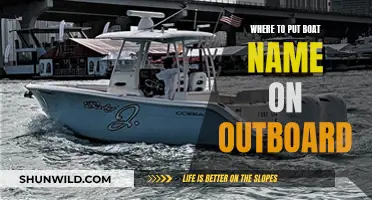 Outboard Boat Names: Placement and Visibility Tips