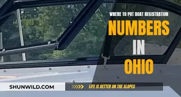 Boat Registration Numbers: Placement Guide for Ohio Boaters