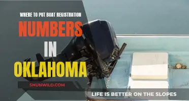 Boat Registration Numbers: Placement Guide for Oklahoma Vessels