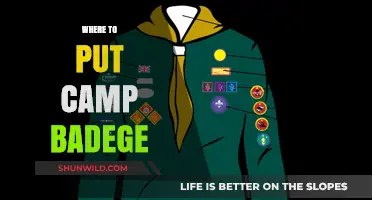 Where to Place Your Camp Badge: A Comprehensive Guide