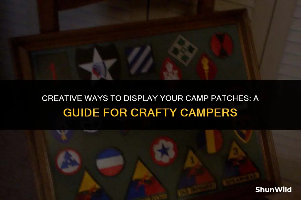 where to put camp patches