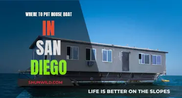 Best San Diego Spots for Mooring Your House Boat