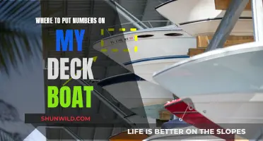 Deck Boat Number Placement: Where to Put Those Digits?