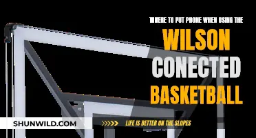 Wilson's Connected Basketball: Where Does Your Phone Go?