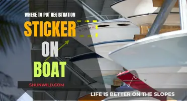 Boat Registration Sticker Placement: Where Does It Go?