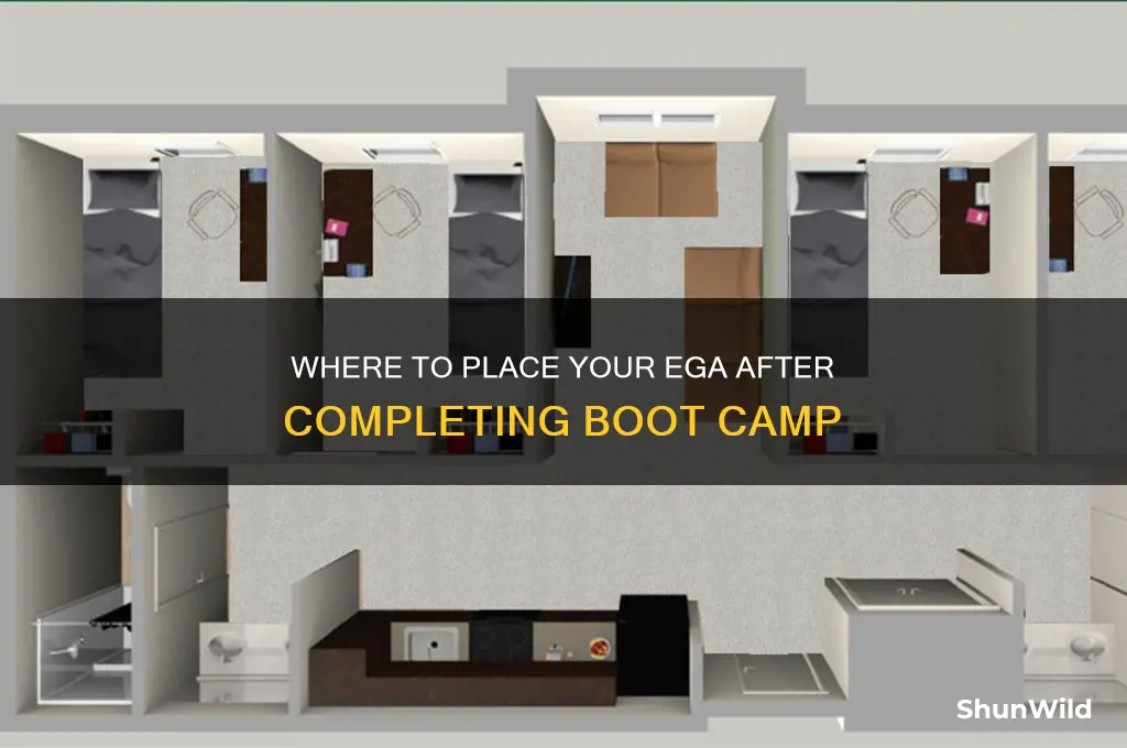 where to put the ega from boot camp