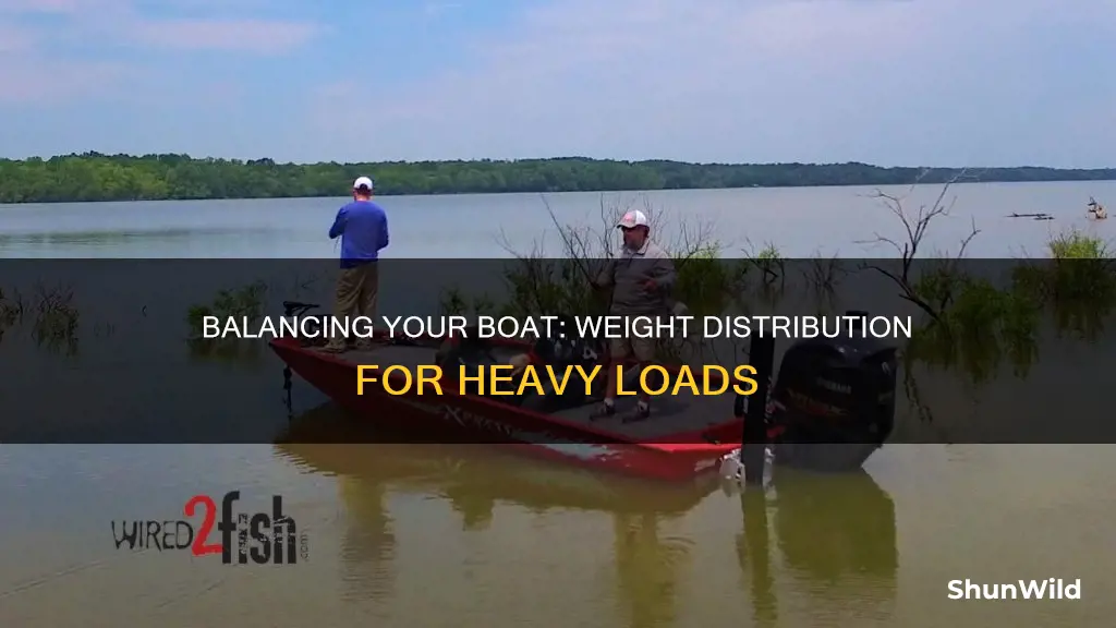 where to put weight in boat if stren is heavy