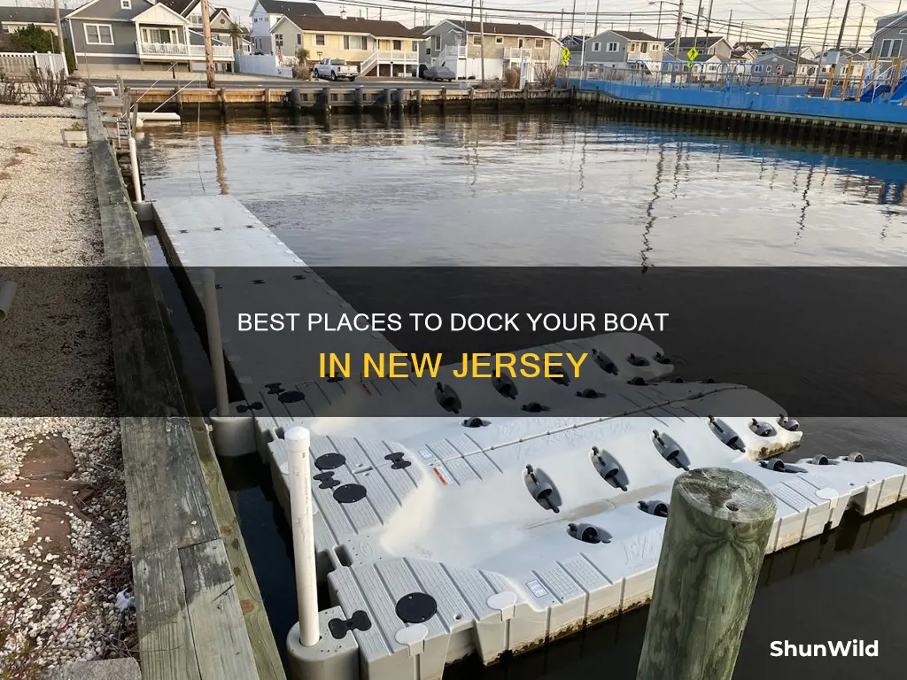 where to put your boat in nj